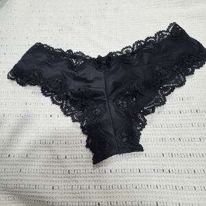 Victoria's Secret Black Lace Panties